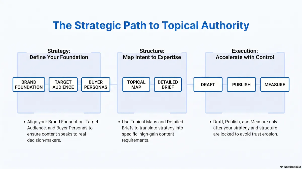 The Strategic Path to Topical Authority